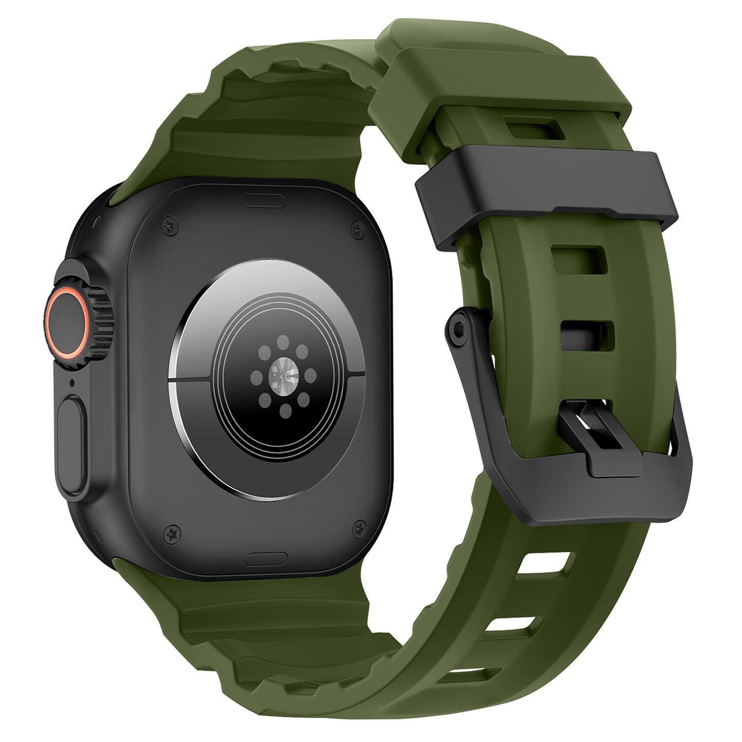 High Density Waterproof Silicone strap for Apple Watch