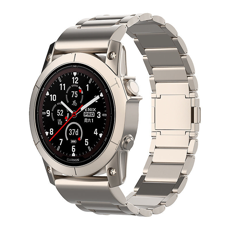Titanium Magnetic Buckle Watch Band for Garmin Watches
