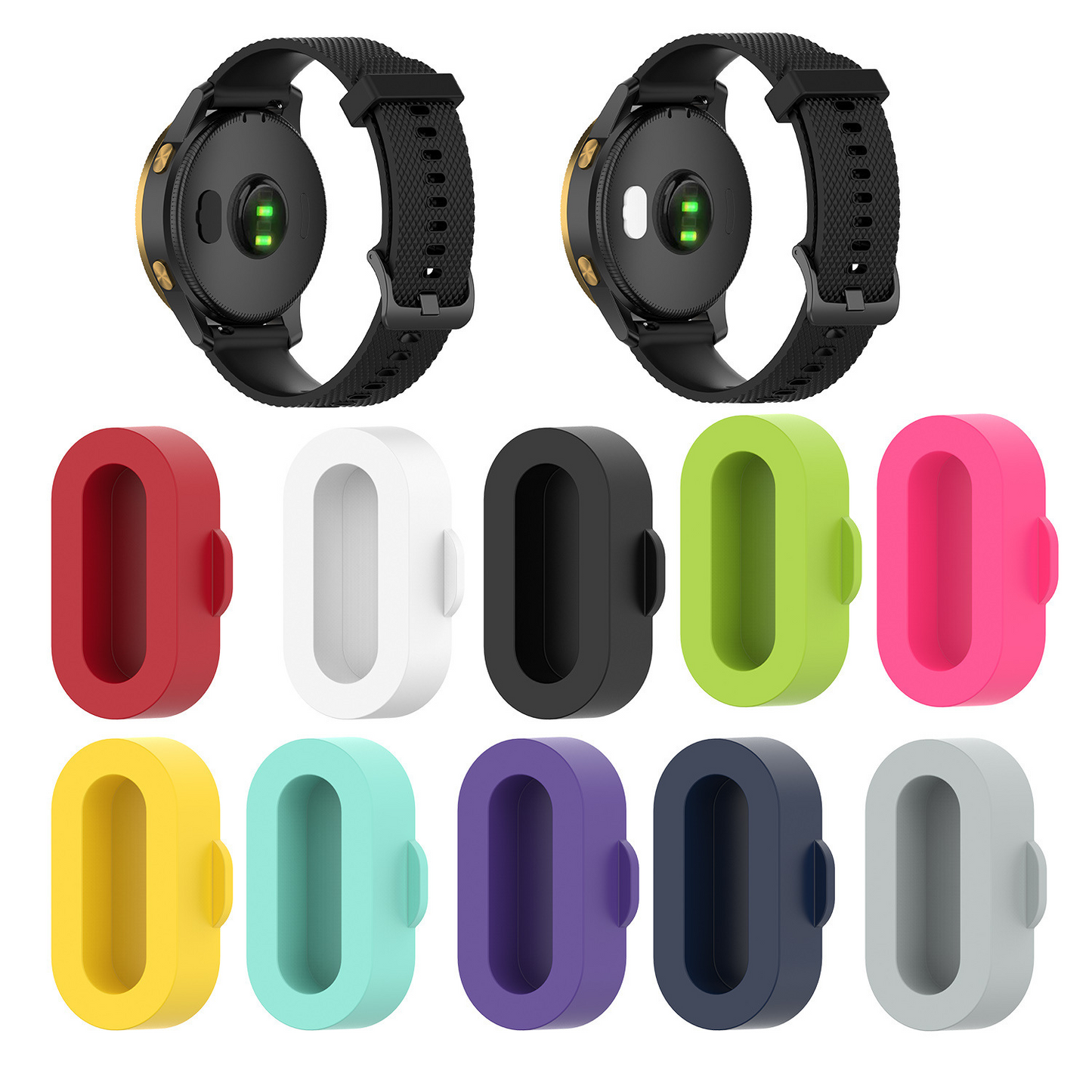 Applicable to Garmin fenix6 pro/fenix8/7 watch charging port dust plug