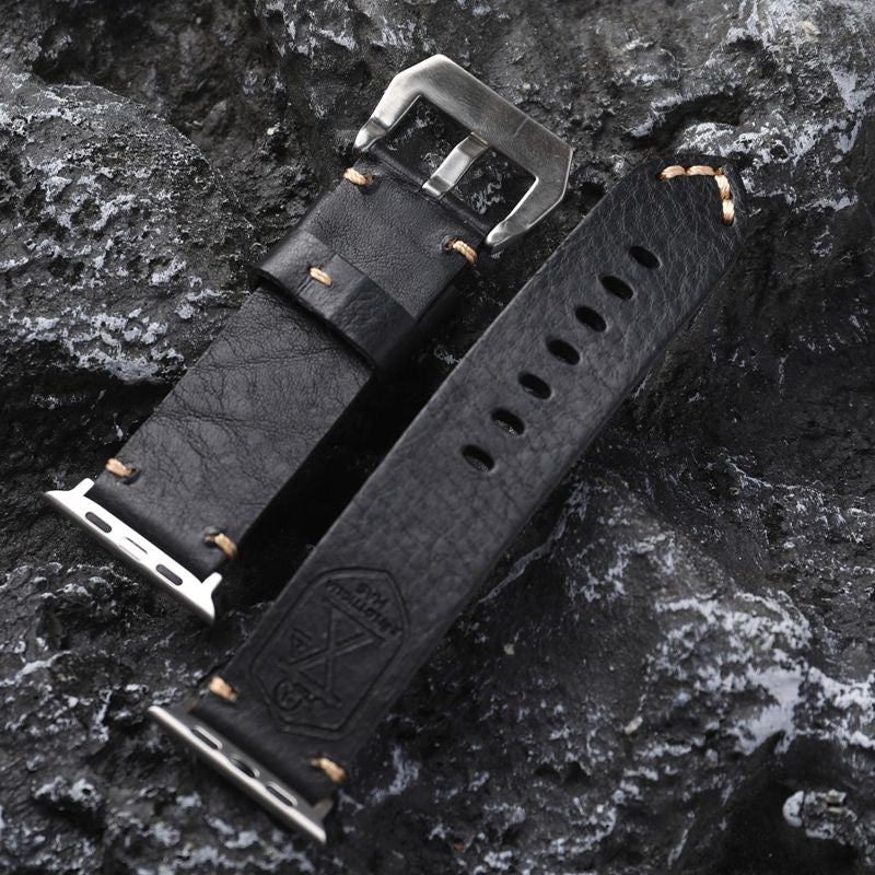 Handmade Vintage Leather Apple Watch Band