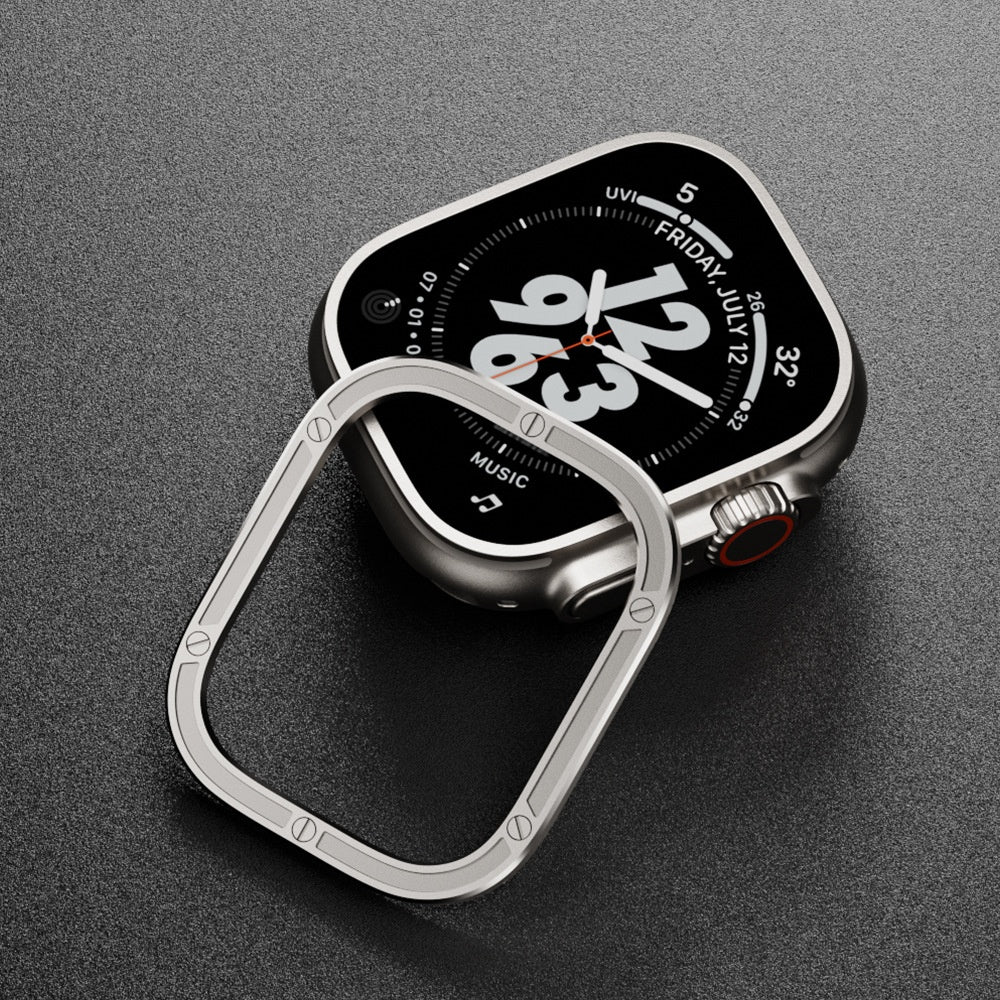 Immortal Steel Nail Protection Circle For Apple Watch Ultra