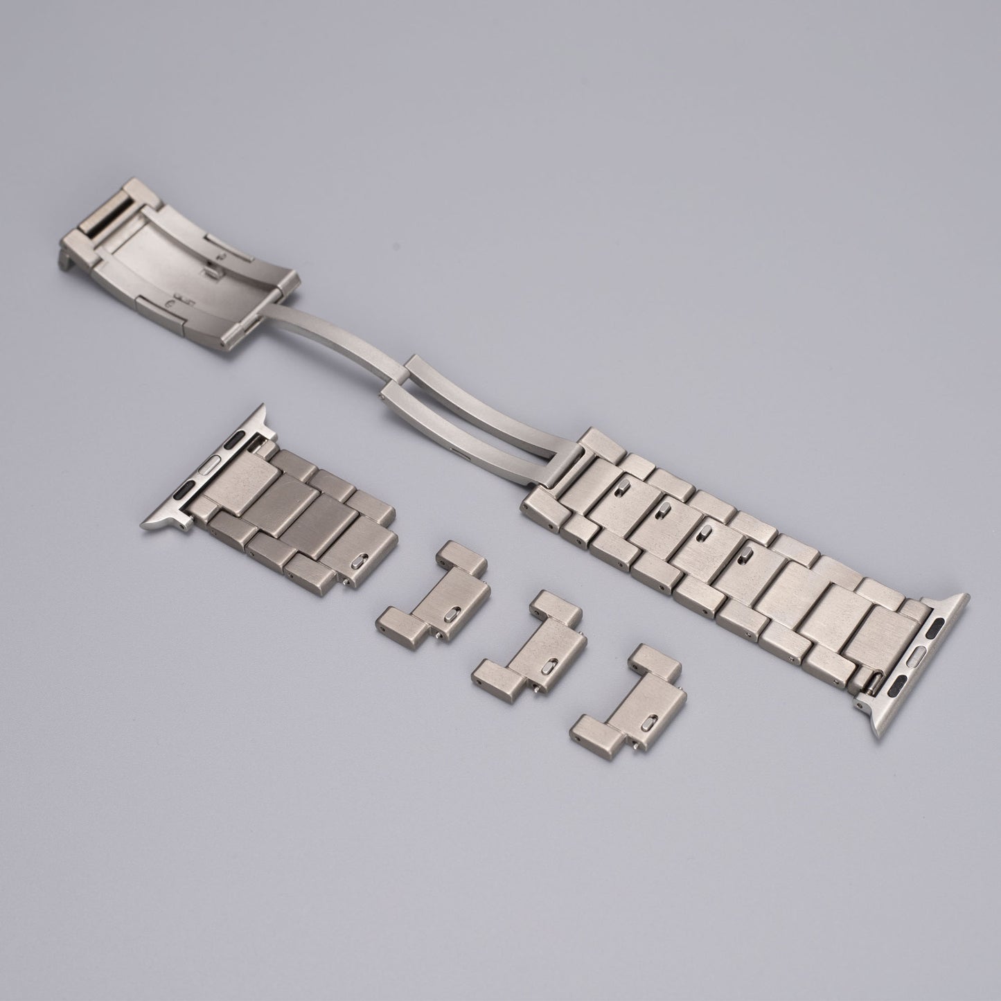 Titanium Triple Link Bracelet For Apple Watch