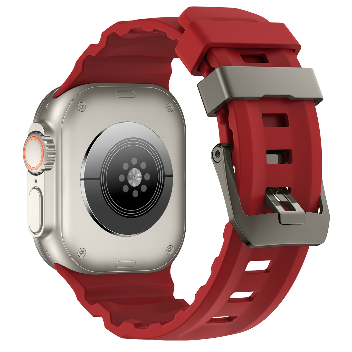 High Density Waterproof Silicone strap for Apple Watch