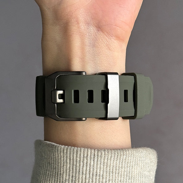High Density Waterproof Silicone strap for Apple Watch