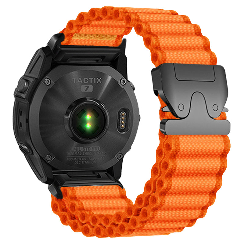 Outdoor Trail Woven Strap For Garmin Watch