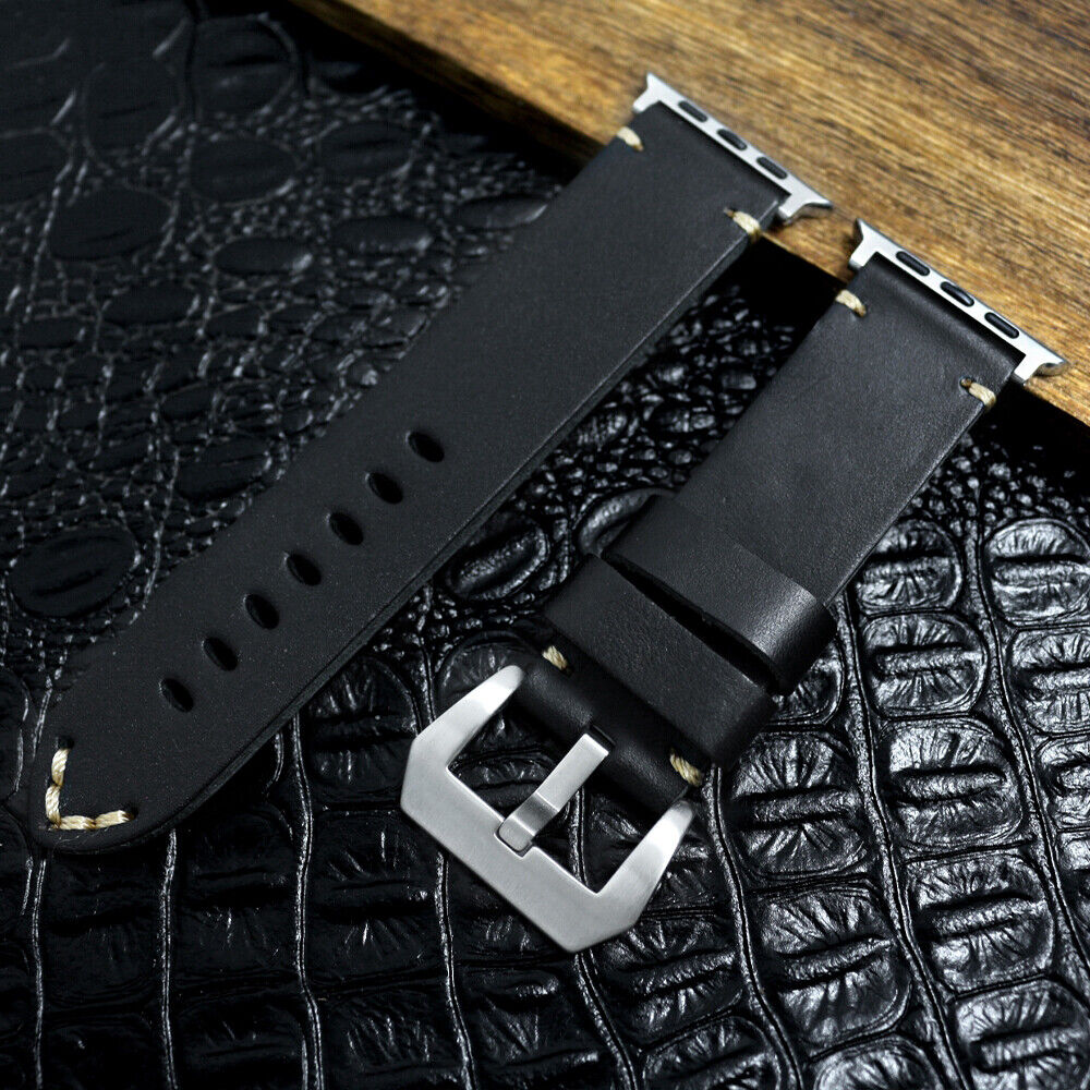 Handmade Vintage Leather Apple Watch Band