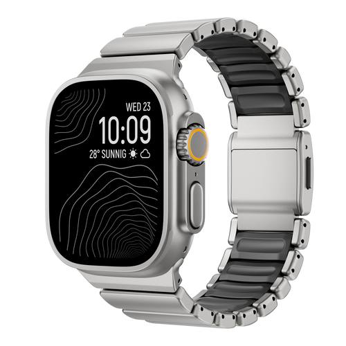 Ultra-Titanium +FKM Band Magnetic Clasp for Apple Watch