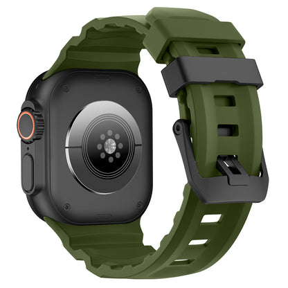 High Density Waterproof Silicone strap for Apple Watch