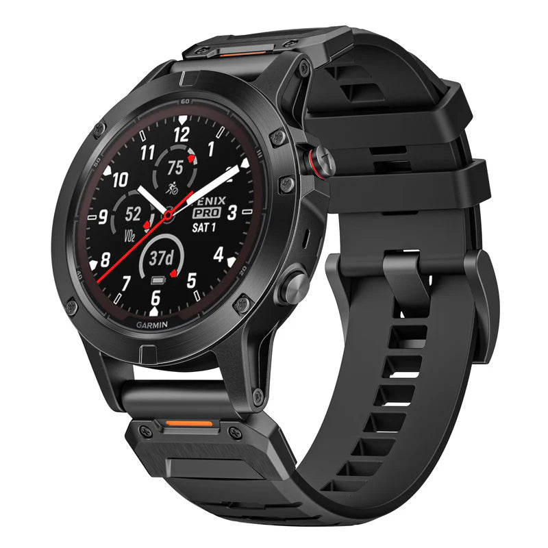 FKM Rubber Band For Garmin Fenix 8 7X 6X – Baool