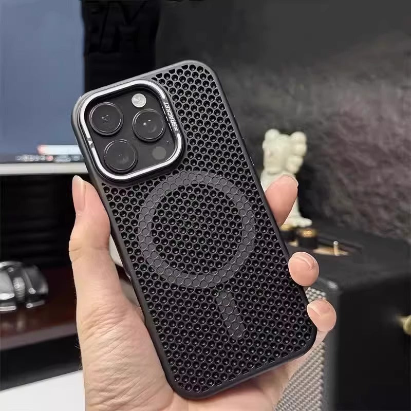 Cellular magnetic mobile phone case