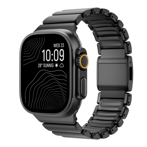 Ultra-Titanium +FKM Band Magnetic Clasp for Apple Watch