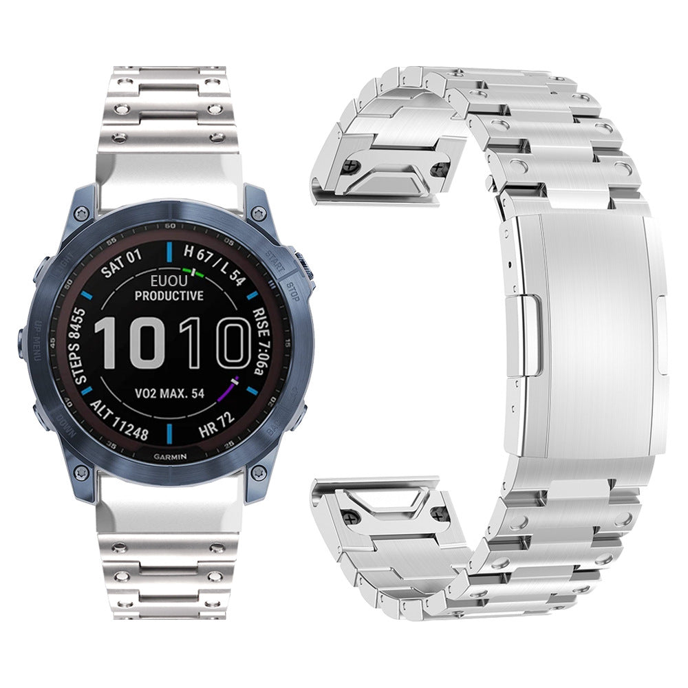 Quick Release Metal Steel Band for Garmin Watch