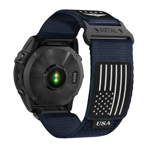 Rugged Nylon Band For Garmin-Lengthened Size