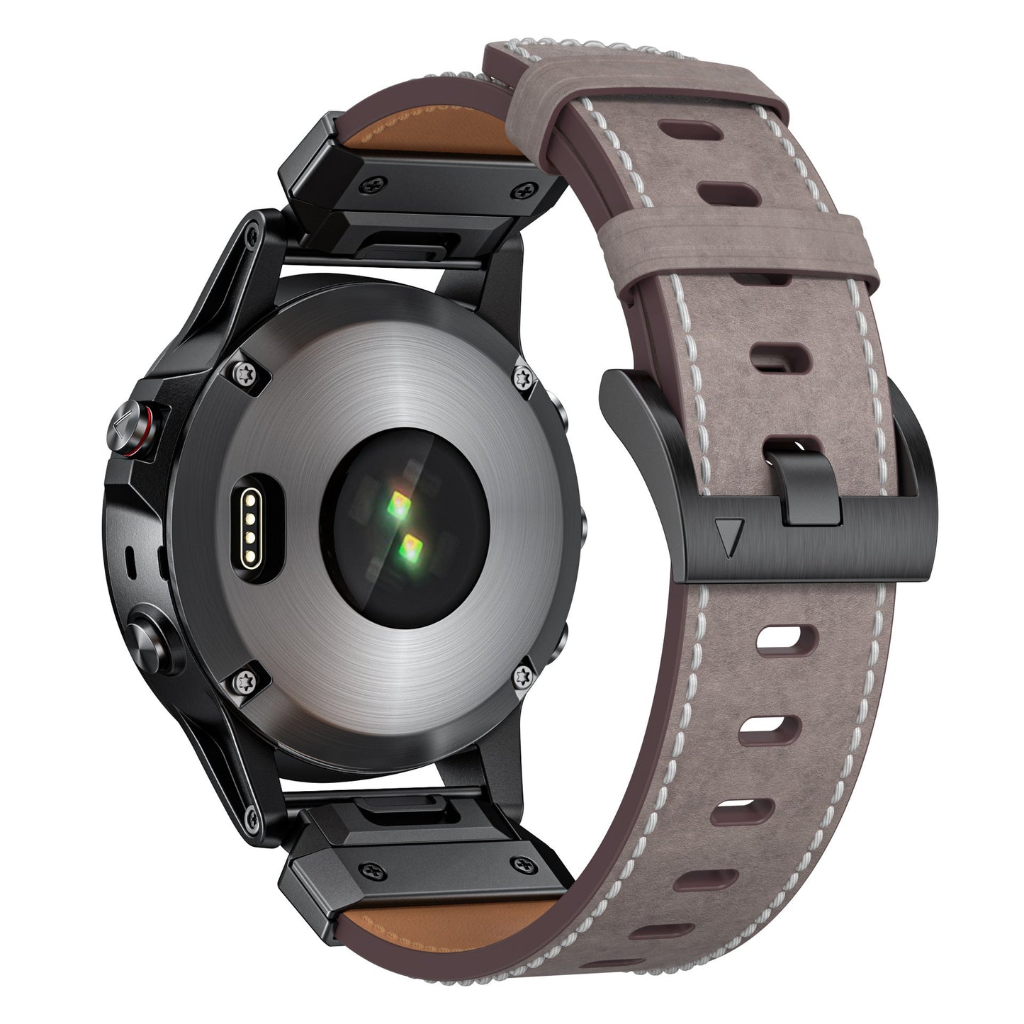 Genuine Leather Strap - For Garmin Fenix 8 7x 6x 5x Pro