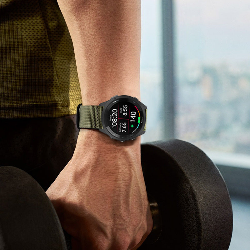 Oval Buckle Design Nylon straps For Garmin Venu 3/Venu 2/Forerunner245/255s/255//265