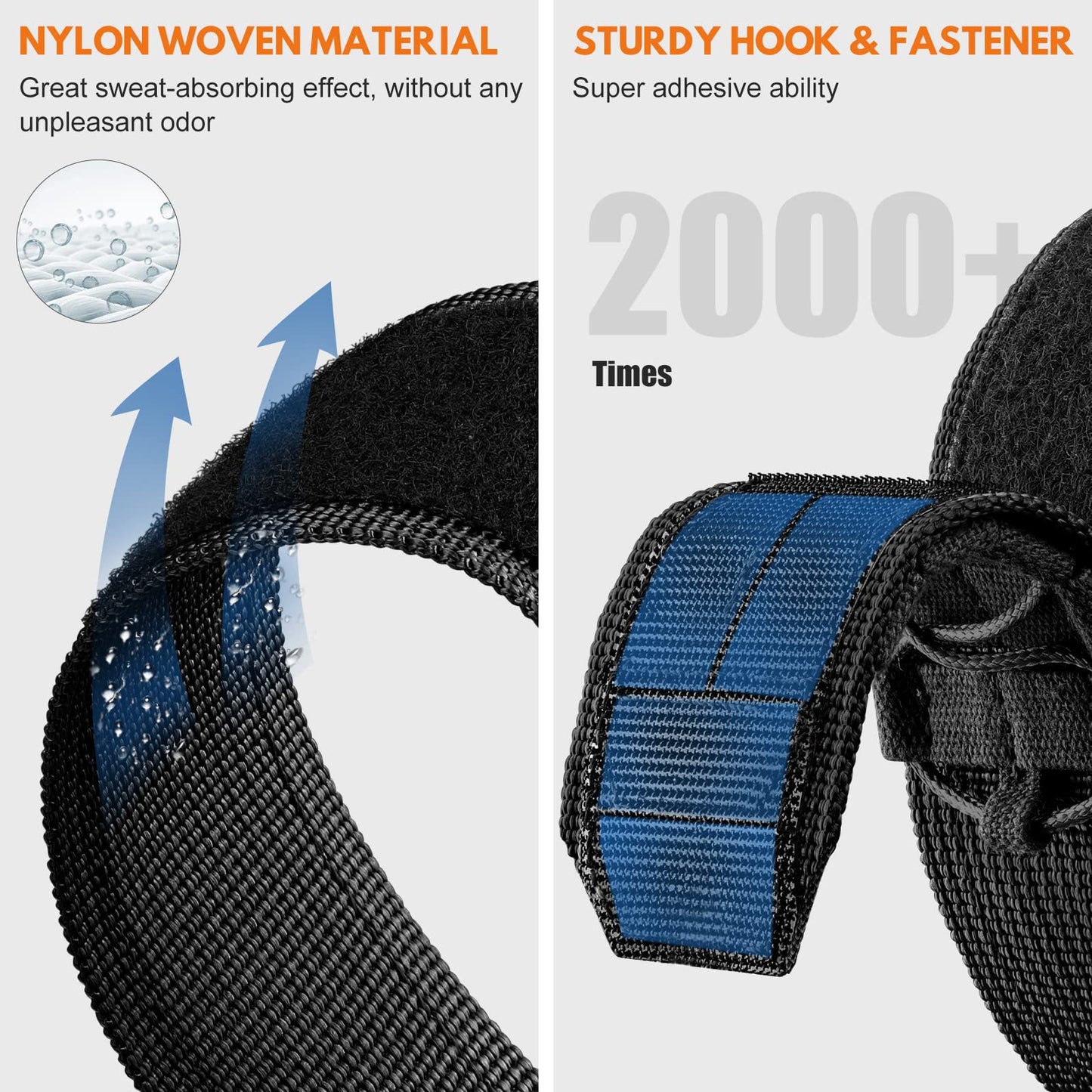 Nylon Loop Velcro Strap For Garmin