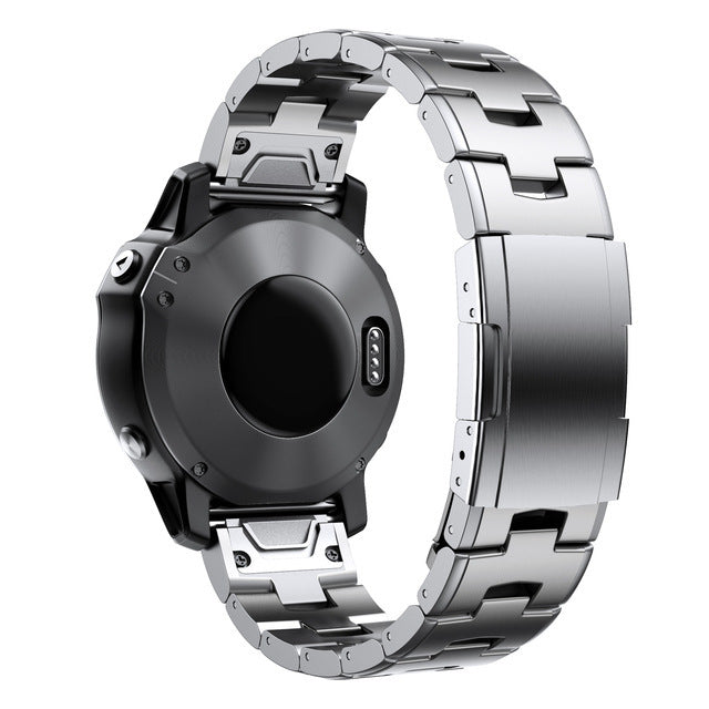 Luxe Titanium Band For Garmin