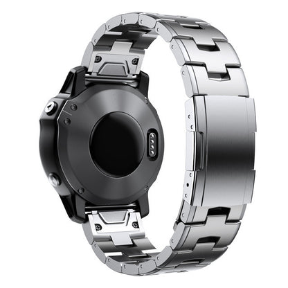 Luxe Titanium Band For Garmin