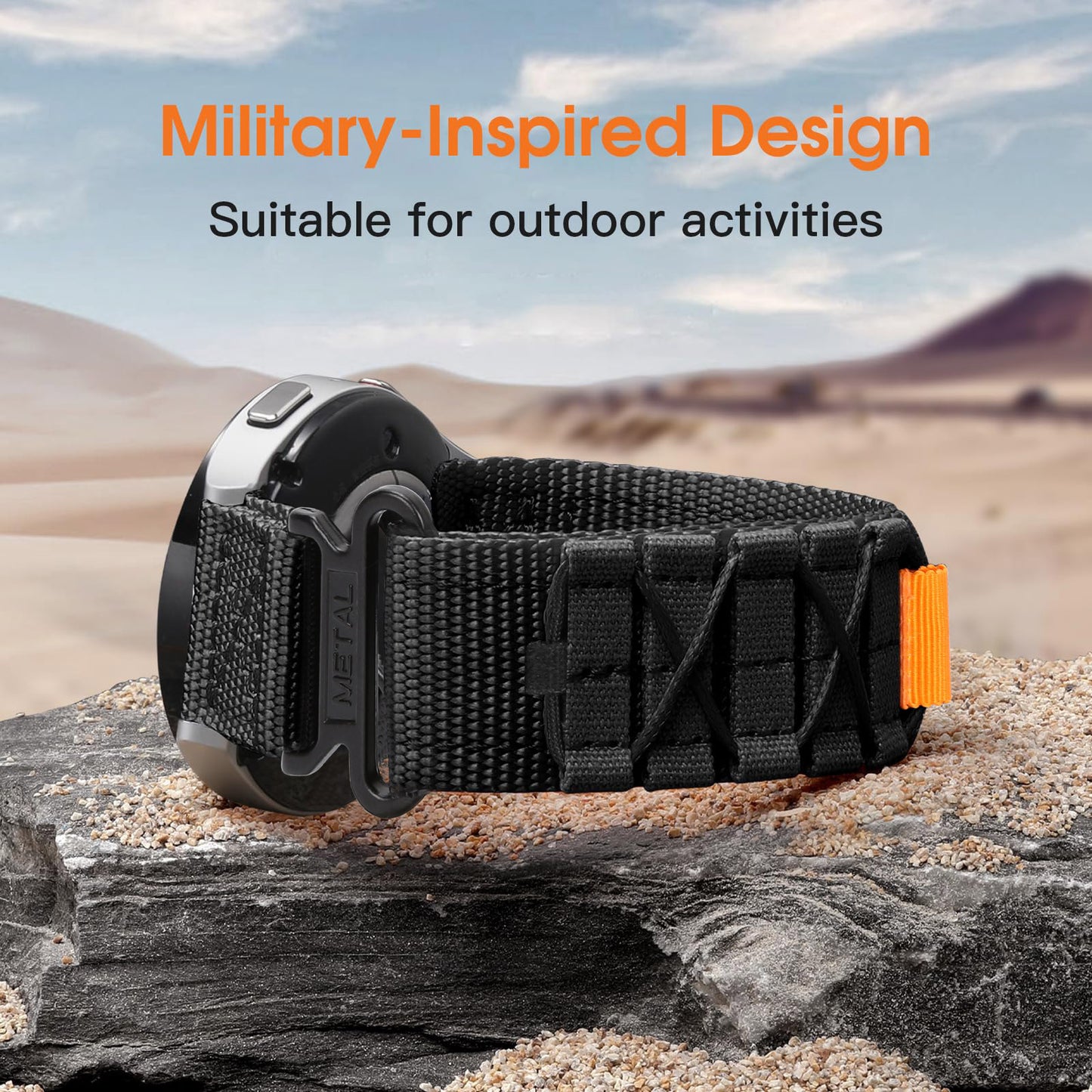 Nylon Loop Velcro Strap For Garmin