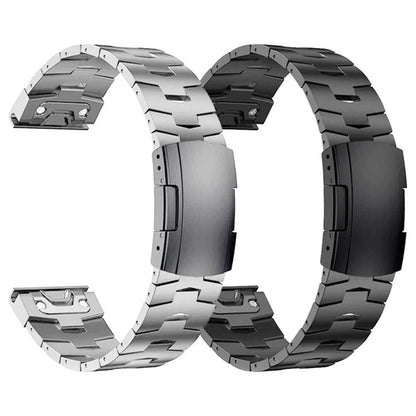Luxe Titanium Band For Garmin