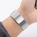 Designer Stainless Steel Magnet Band For Garmin forerunner255 255/venu 3/venu 2