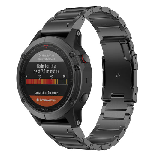 Titanium Watch Band Quick Install Strap for Garmin Fenix 8/7X/6X Pro/5X
