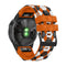 Football Pattern Sports Strap for Garmin Fenix 8 7 7X 6 6X 5X