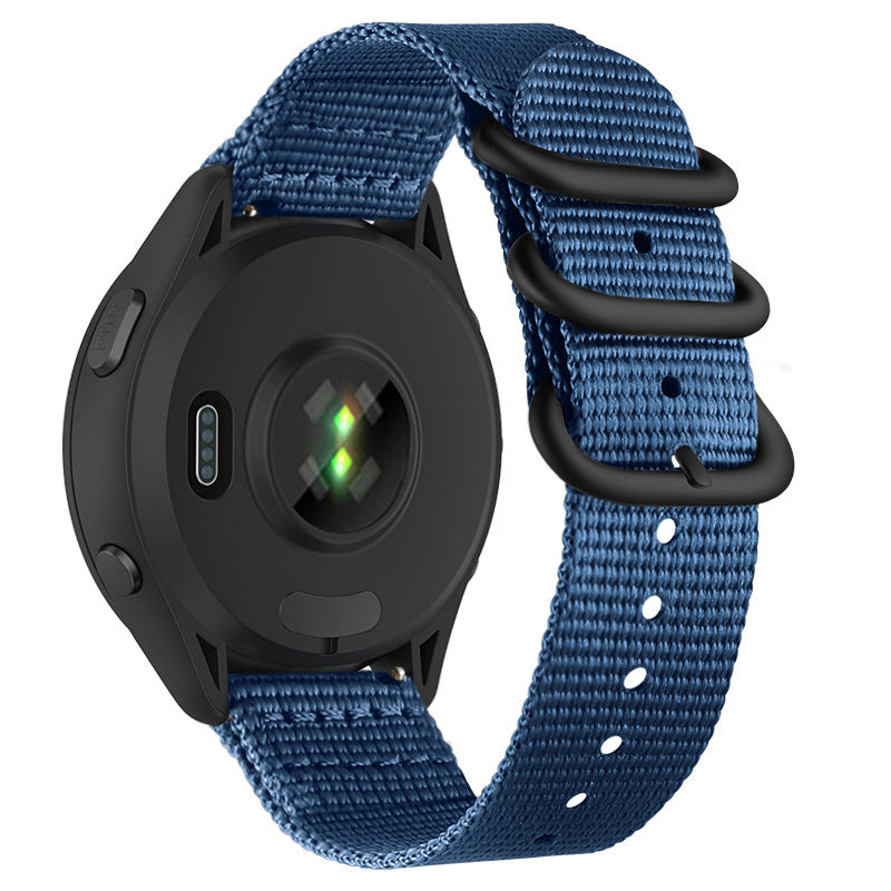 Oval Buckle Design Nylon straps For Garmin Venu 3/Venu 2/Forerunner245/255s/255//265