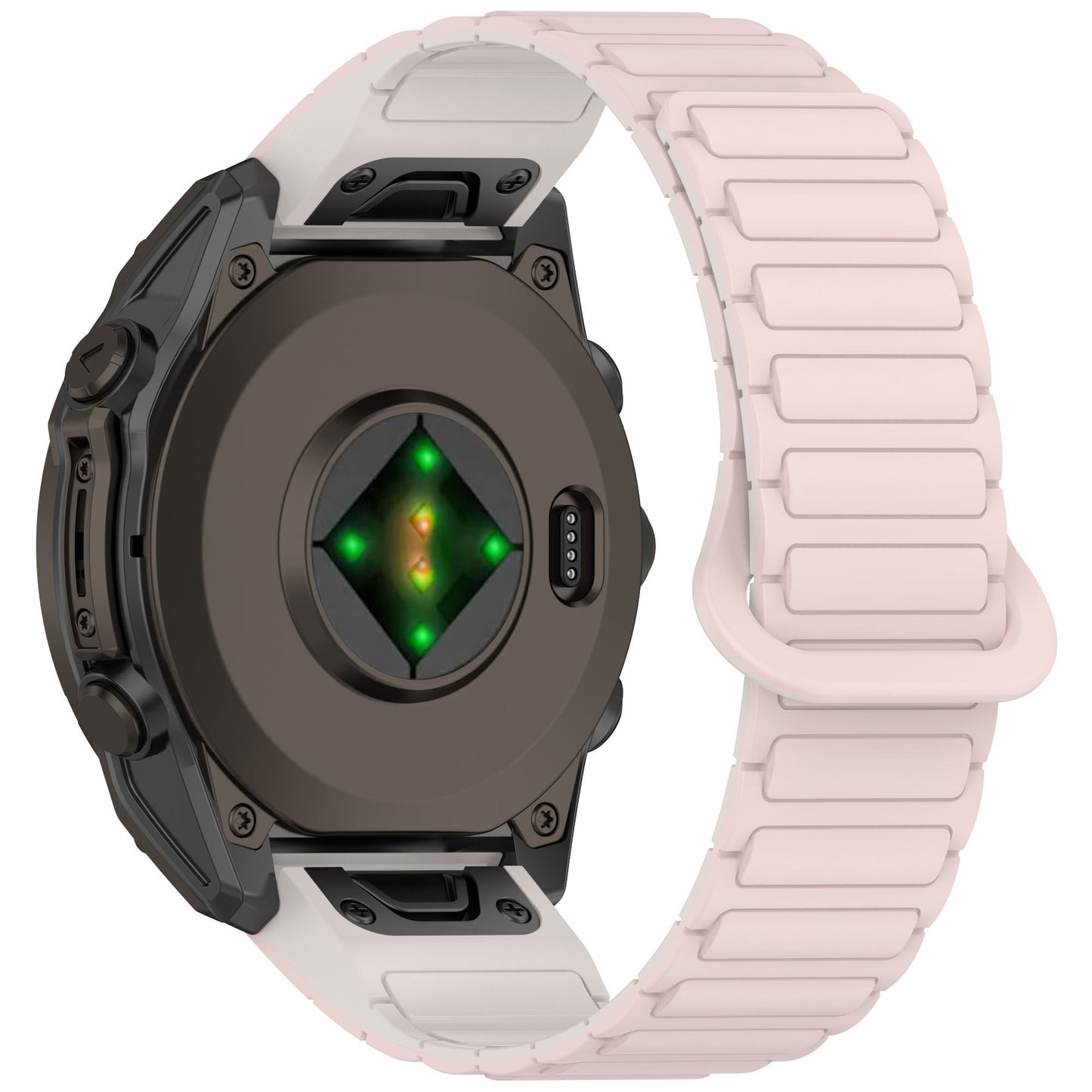 Silicone Magnetic Loop Band For Garmin Fenix 8 5X 6 Pro 6X 7 7X