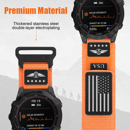 Rugged Nylon Band For Garmin