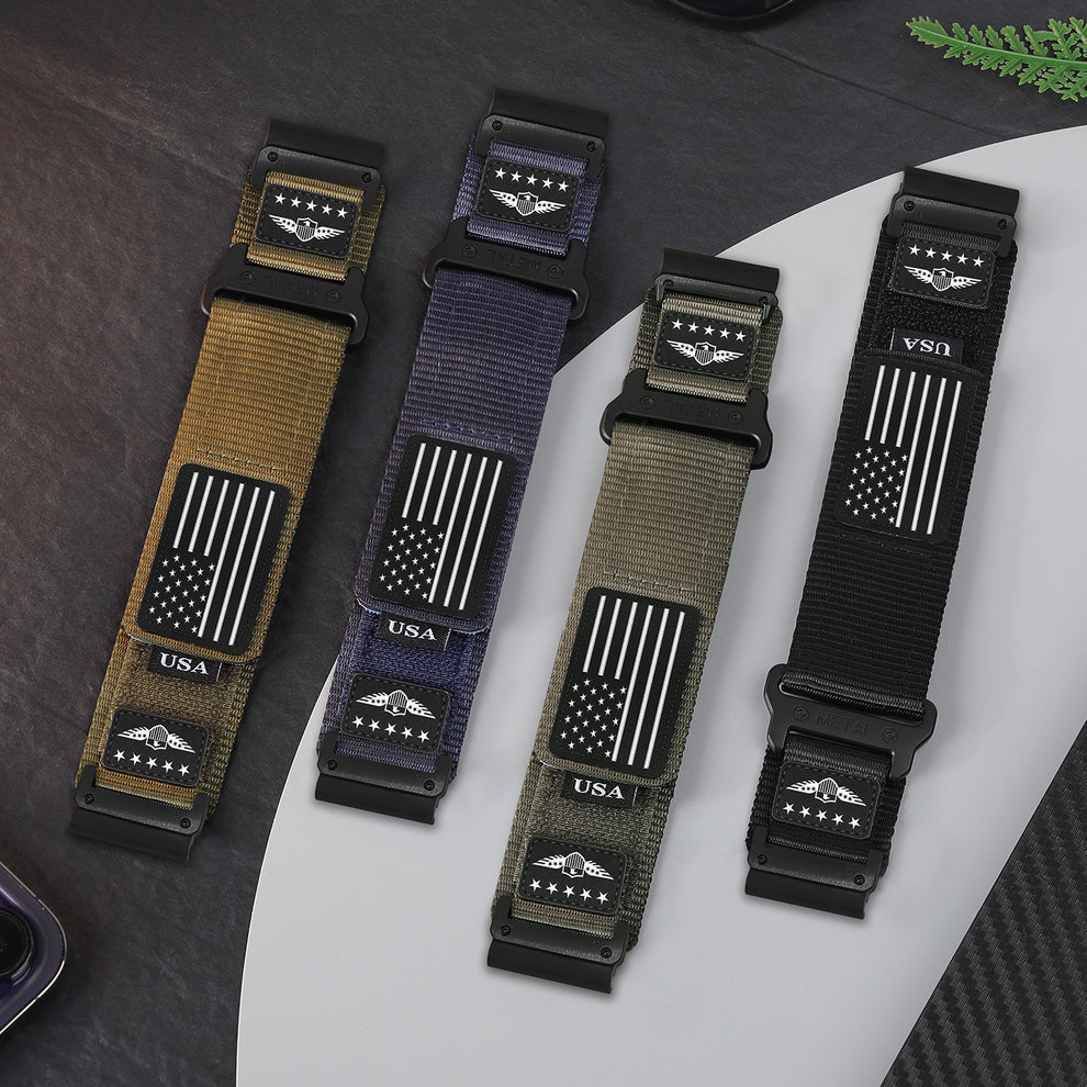 Rugged Nylon Band For Garmin-Lengthened Size – Baool