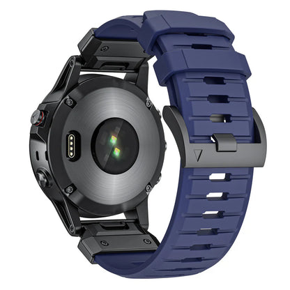 FKM Rubber Band For Garmin Fenix 8 7X 6X