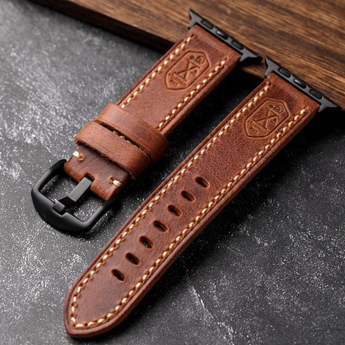 Handmade Vintage Leather Apple Watch Band