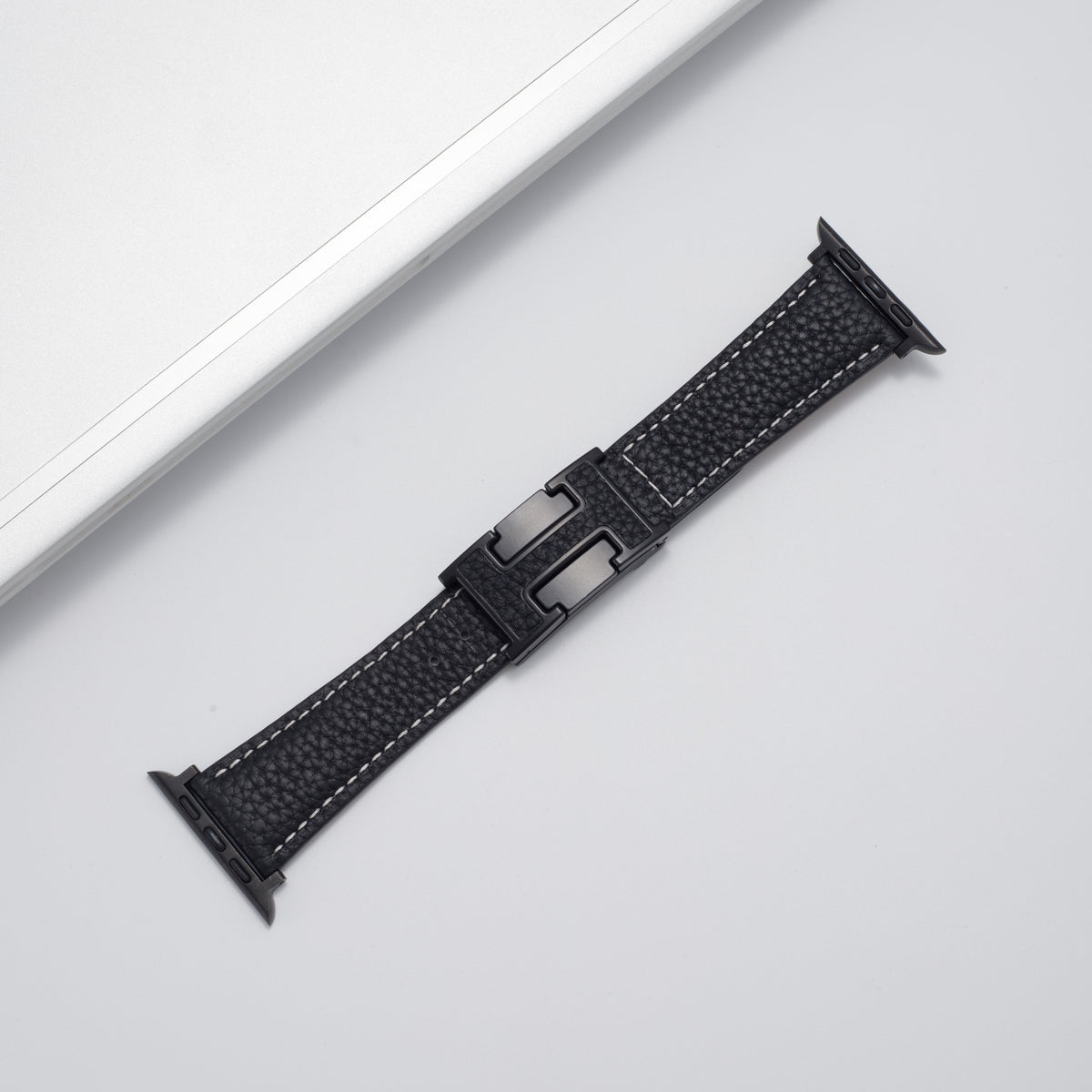 Luxurious Leather Magnetic Buckle Strap for Apple Watch