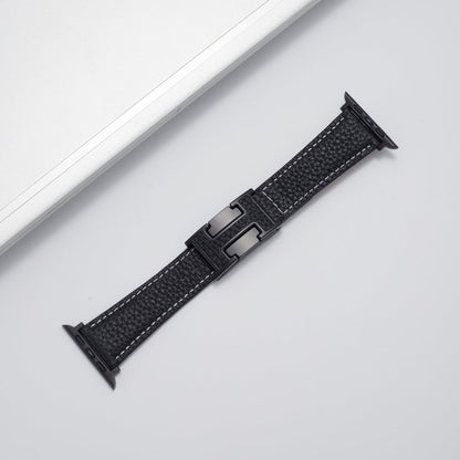 Luxurious Leather Magnetic Buckle Strap for Apple Watch