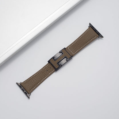 Luxurious Leather Magnetic Buckle Strap for Apple Watch