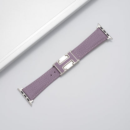 Luxurious Leather Magnetic Buckle Strap for Apple Watch