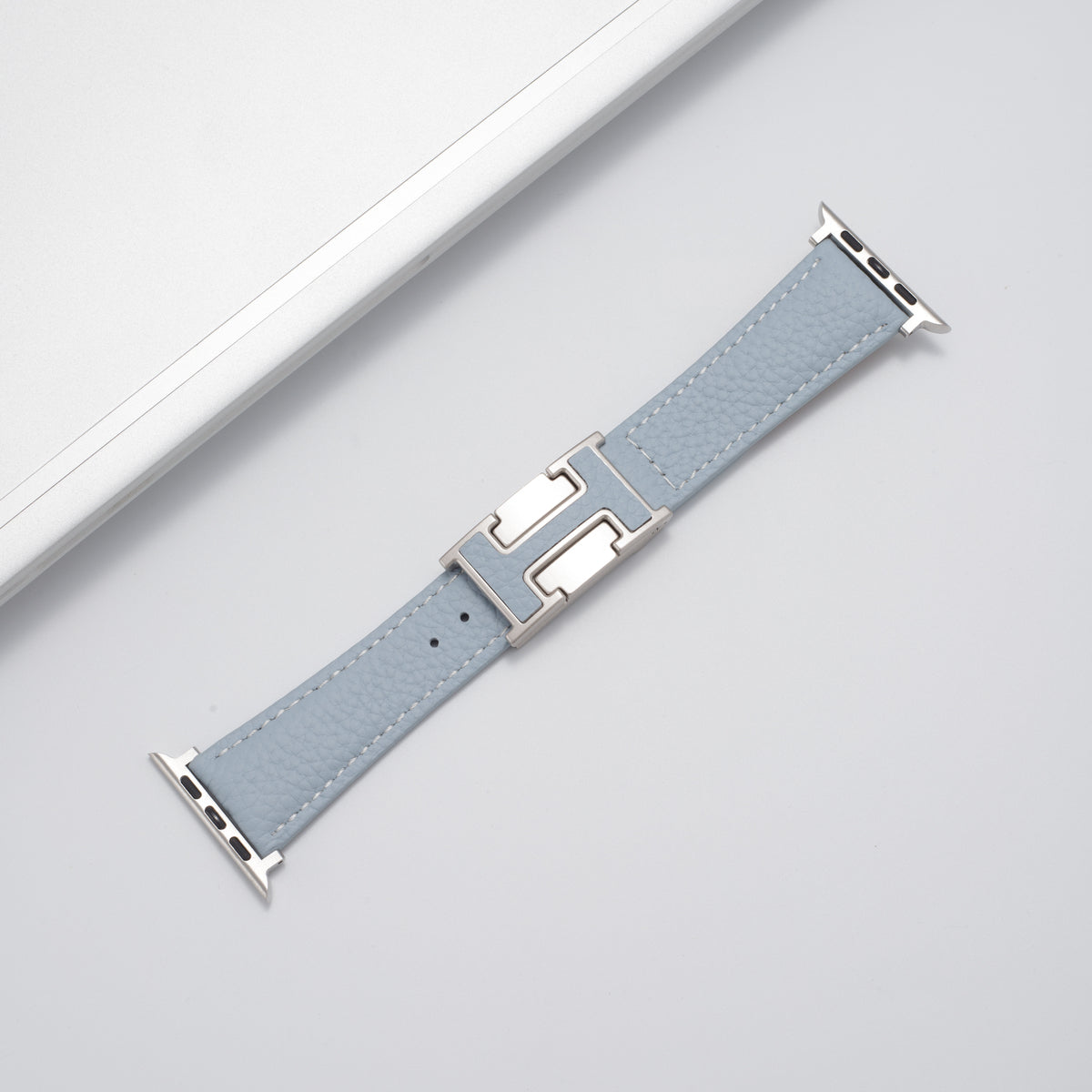 Luxurious Leather Magnetic Buckle Strap for Apple Watch