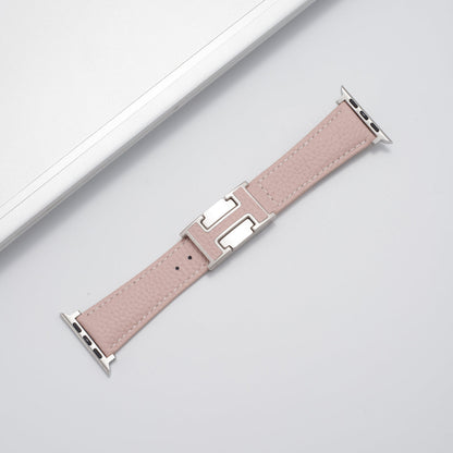 Luxurious Leather Magnetic Buckle Strap for Apple Watch