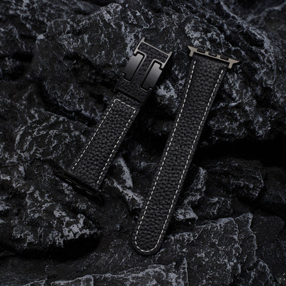 Luxurious Leather Magnetic Buckle Strap for Apple Watch