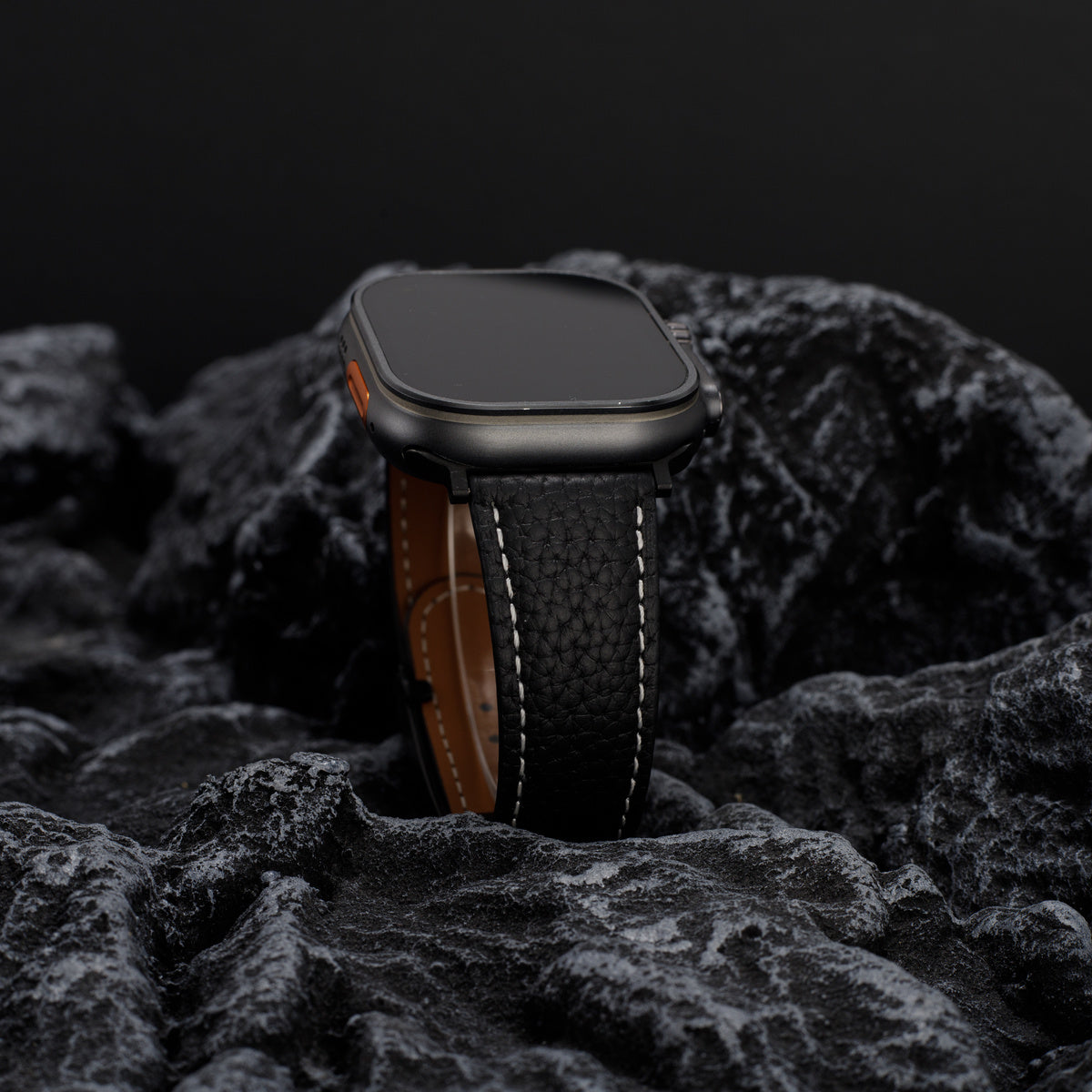 Luxurious Leather Magnetic Buckle Strap for Apple Watch
