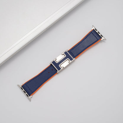 Luxurious Leather Magnetic Buckle Strap for Apple Watch