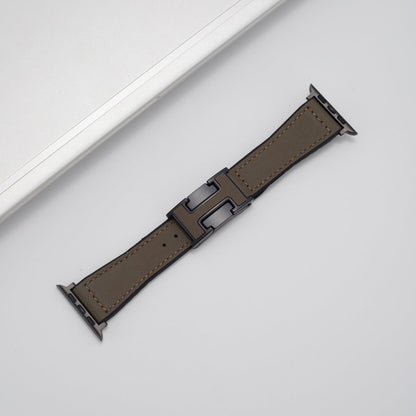 Luxurious Leather Magnetic Buckle Strap for Apple Watch