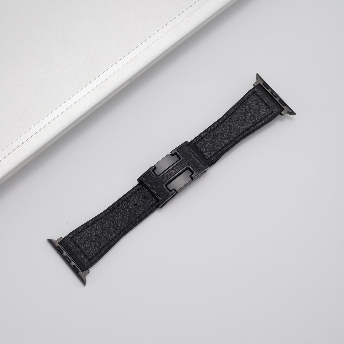 Luxurious Leather Magnetic Buckle Strap for Apple Watch