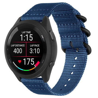 Oval Buckle Design Nylon straps For Garmin Venu 3/Venu 2/Forerunner245/255s/255//265