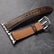 Handmade Italian leather strap for Apple Watch