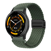 Magnetic Buckle Nylon Strap For Garmin Venu 3/Venu 2/Forerunner245/255s/255//265