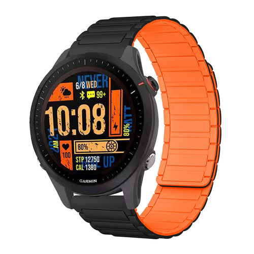 Silicone Magnetic Watch Band For Garmin Venu 3/Venu 2/Forerunner245/255s/255//265