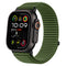 Mountain Pattern Nylon Loop Strap For Apple Watch