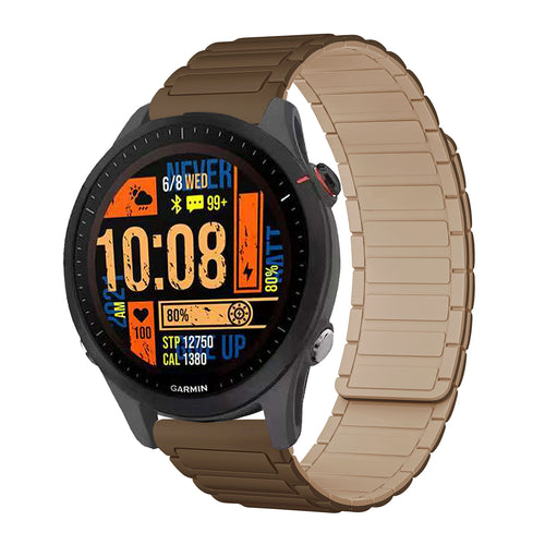 Silicone Magnetic Watch Band For Garmin Venu 3/Venu 2/Forerunner245/255s/255//265
